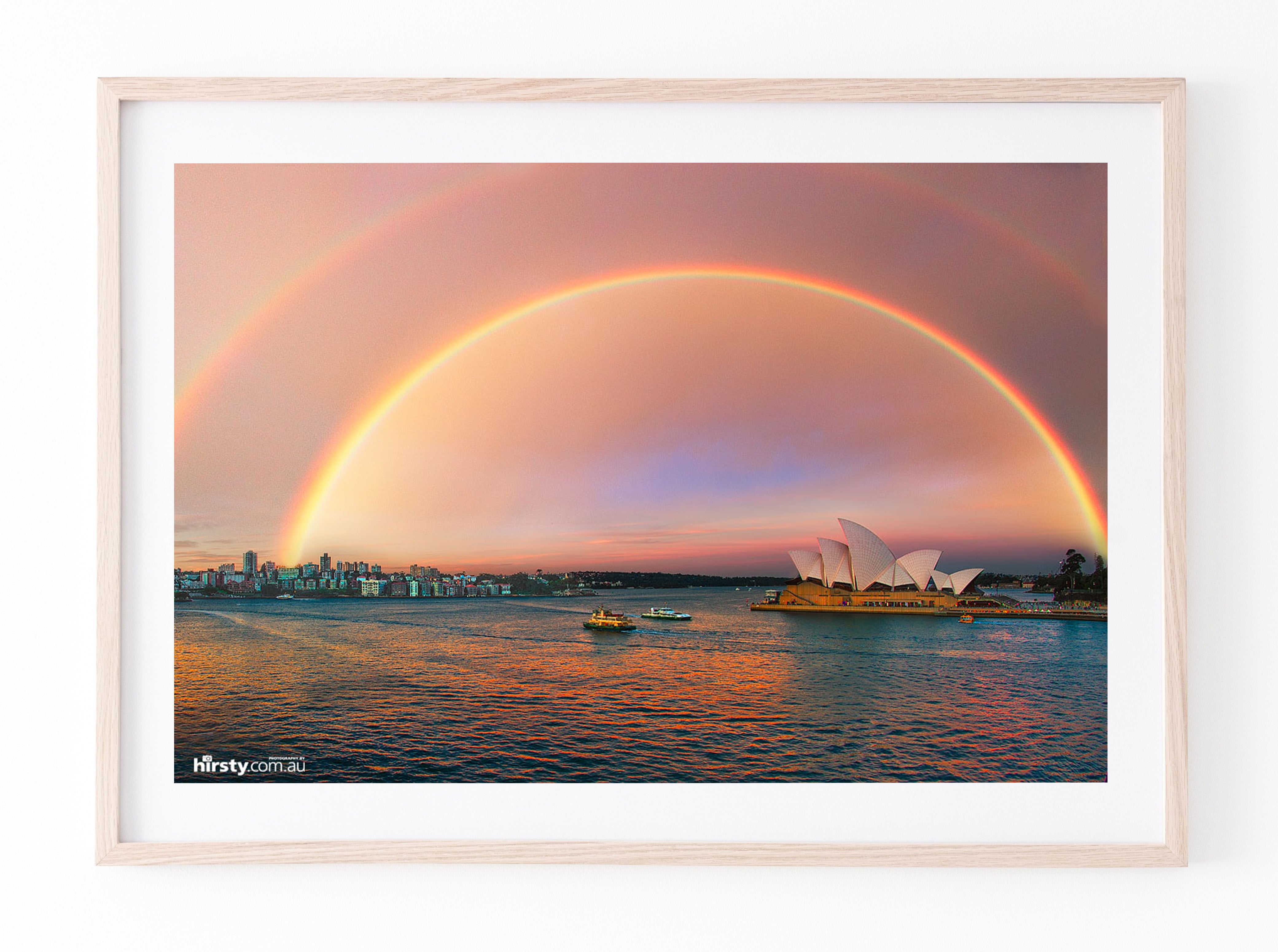 Sunset Bows, Sydney Harbour