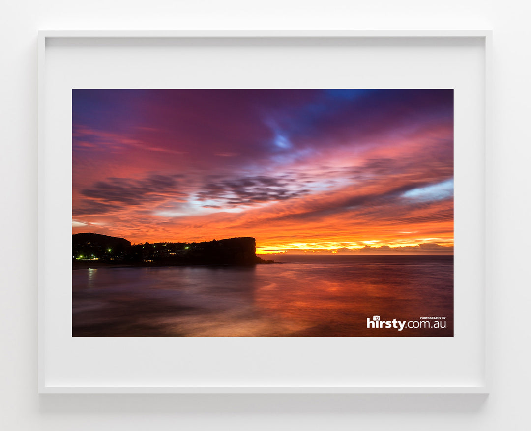 The Early, Avalon Rock Pool print