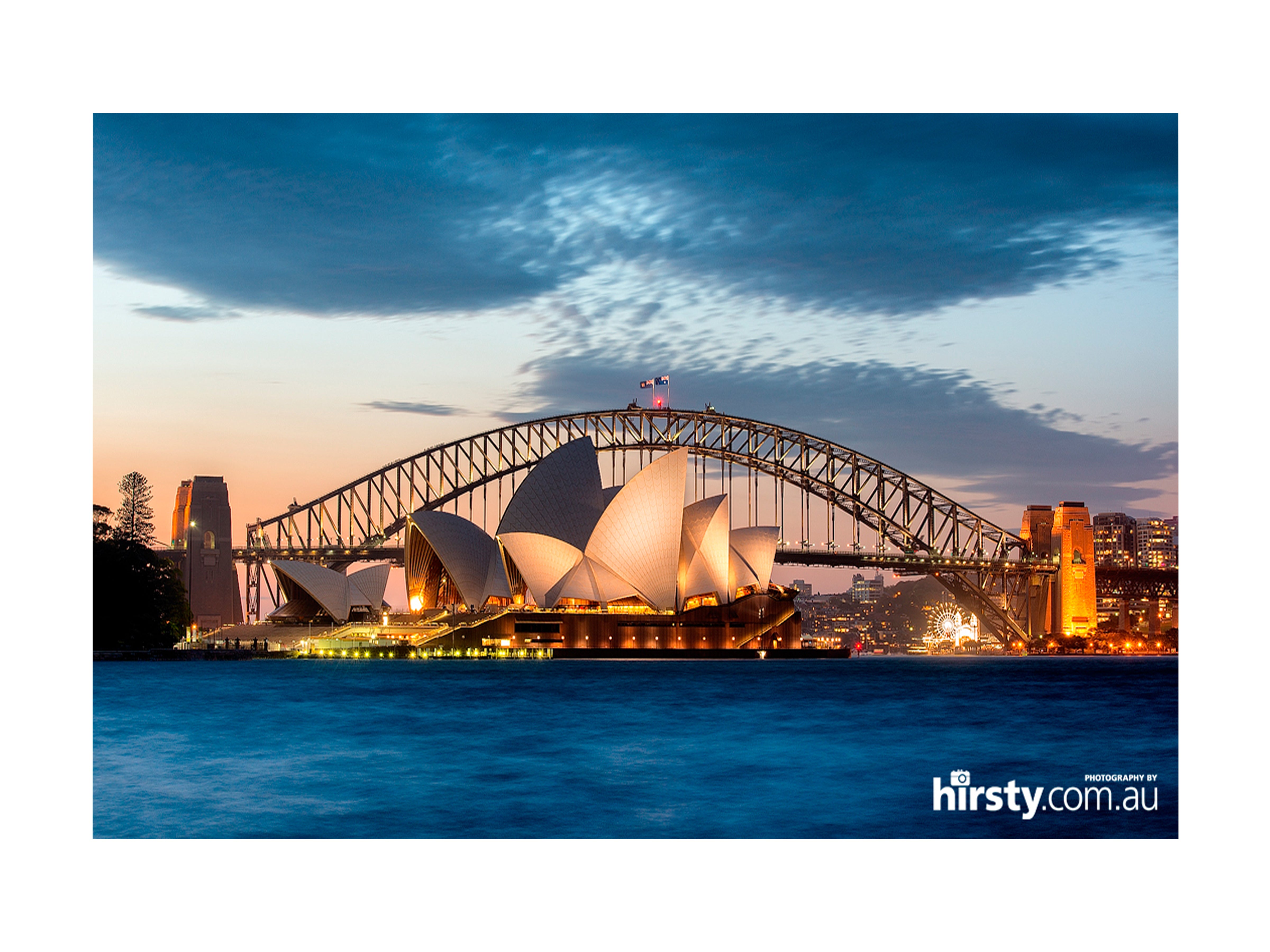 The Pair, Sydney Harbour, fine art photograph by Richard Hirst
