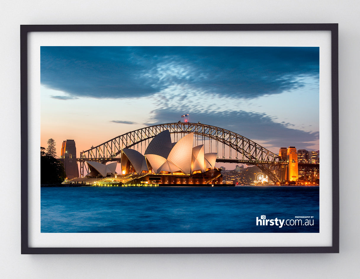 The Pair, Sydney Harbour, fine art photograph by Richard Hirst