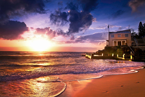 Three Steps Coogee Beach fine art photography print by Hirsty
