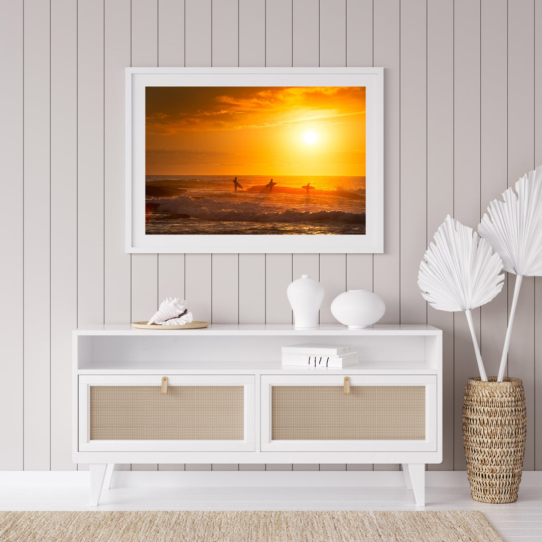 Trio, Tamarama, fine art photograph by Richard Hirst