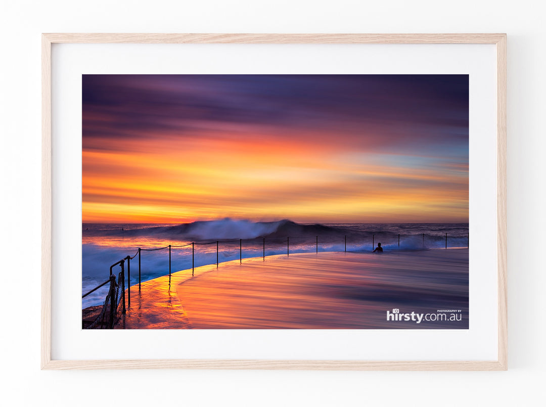 Watching, Bronte Beach print